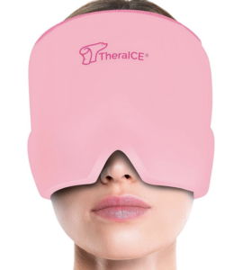 TheraICE Migraine Relief Cap in pink